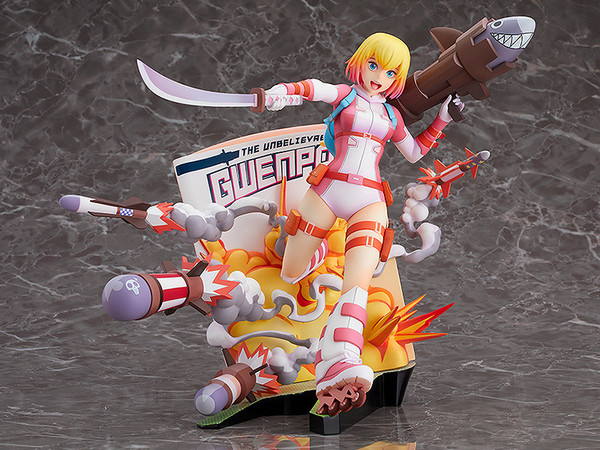 Gwenpool (Breaking The Fourth Wall), The Unbelievable Gwenpool, Good Smile Company, Pre-Painted, 1/8, 4580416941891